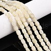 Natural White African Opal Beads Strands G-N346-04A-10-1