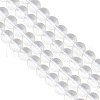 GOMAKERER 2 Strands Synthetic Quartz Crystal Beads Strands G-GO0001-28B-2