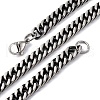 6MM 201 Stainless Steel Cuban Link Chain Necklaces NJEW-Q013-14B-2