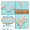 GOMAKERER 10M Braided Burlap Ribbon OCOR-GO0001-16B-3