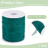  1 Roll 100 Yards Round Nylon Braided Thread NWIR-PH0002-22G-2