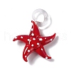 Handmade Lampwork Pendants LAMP-G155-01C-2