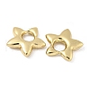 Star Brass Pendants KK-M327-09G-2