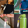 PU Leather & Cotton Name Marker Keychain AJEW-WH0514-013-6