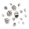 Tibetan Style Alloy Cord Ends TIBE-TA0001-16AS-3