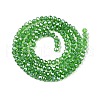Electroplate Glass Beads Strands EGLA-A044-T2mm-A11-3