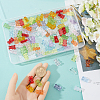 SUNNYCLUE 120Pcs 10 Colors Transparent Acrylic Beads FIND-SC0009-78-3