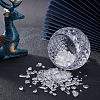 AHADERMAKER 350Pcs 3 Size Natural Quartz Crystal Beads G-GA0001-51-4