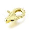 Brass Lobster Claw Clasps KK-V007-32G-2