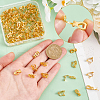   100Pcs Brass Clip-on Earring Findings FIND-PH0002-54B-3