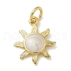 Rack Plating Brass Enamel Charms KK-K392-50G-02-1
