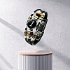 PU Letter Cord Multi-strand Bracelets WG6609E-09-1