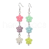 Acrylic Dangle Earrings EJEW-JE05752-01-1