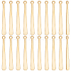 Beebeecraft 40Pcs 201 Stainless Steel Pendants STAS-BBC0002-58-1
