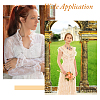 Three Layer Polyester Pleated Lace Trim OCOR-WH0088-18B-6