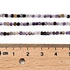 Natural Purple Fluorite Beads Strands G-RM2025-32A-04-3