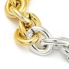 Chunky Aluminum Cable Chain Necklaces for Women NJEW-K261-02PG-3