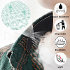 Non-Woven Fabric Disposable Neck Collar Sweat Pads AJEW-WH0528-67B-4