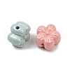 UV Plating Opauqe Acrylic Beads OACR-B031-31-2