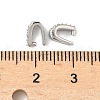 304 Stainless Steel Ice Pick Pinch Bails STAS-L022-496P-03-2