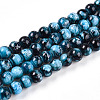 Baking Painted Glass Beads Strands DGLA-N003-4mm-A08-1