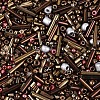 Electroplate Glass Seed Beads GLAA-SZC0007-01C-2