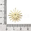 Brass Micro Pave Cubic Zirconia Pendants KK-Q097-01G-3