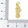 Rack Plating Brass Micro Pave Cubic Zirconia Pendants KK-P287-41A-G-3