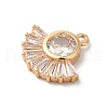 Brass Pendants KK-C062-050G-02-2