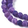 Natural Weathered Agate Beads Strands X-G-P414-A03-3