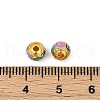 Brass Enamel Beads KK-Q081-07A-MG-3