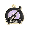 Alloy Enamel Pandants FIND-M083-04A-G-1