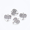 Alloy Pendants HEAR-PW0001-059AS-1