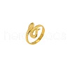 Stainless Steel Snake Cuff Rings for Women UR0196-1