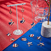 SUNNYCLUE 20Pcs 2 Style Alloy Enamel Pendants ENAM-SC0003-11-4