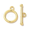 Rack Plating Brass Toggle Clasps X-KK-A225-06G-1