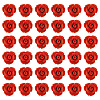 Beadthoven 50Pcs Cinnabar Beads CARL-BT0001-01-3