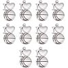 Unicraftale 10Pcs 304 Stainless Steel Pendants STAS-UN0039-49-1