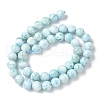 Natural Hemimorphite Beads Strands G-B141-01-8mm-3