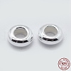 925 Sterling Silver Spacer Beads STER-K171-40S-02-1