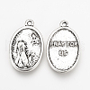 Tibetan Style Alloy Pendants TIBE-Q078-09AS-RS-1