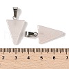 Natural Rose Quartz Pendants G-B127-04P-13-4