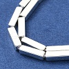 Electroplated Synthetic Non-Magnetic Hematite Beads Strands G-U003-05-3
