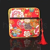 Square Chinese Style Cloth Tassel Bags PW-WG62144-42-1