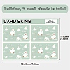 PVC Plastic Waterproof Card Stickers DIY-WH0432-031-2