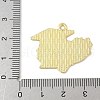 School Supplies Alloy Enamel Pandants FIND-M083-03G-G-3