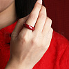 Cinnabar Finger Rings FS-WGB4F46-01-5
