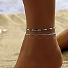 Boho Handmade Colorful Beaded Anklets MY2397-4-1