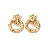 Brass Micro Pave Cubic Zirconia Pendants KK-K382-39G-1