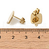 Ion Plating(IP) 304 Stainless Steel Stud Earring Findings STAS-I206-06G-3